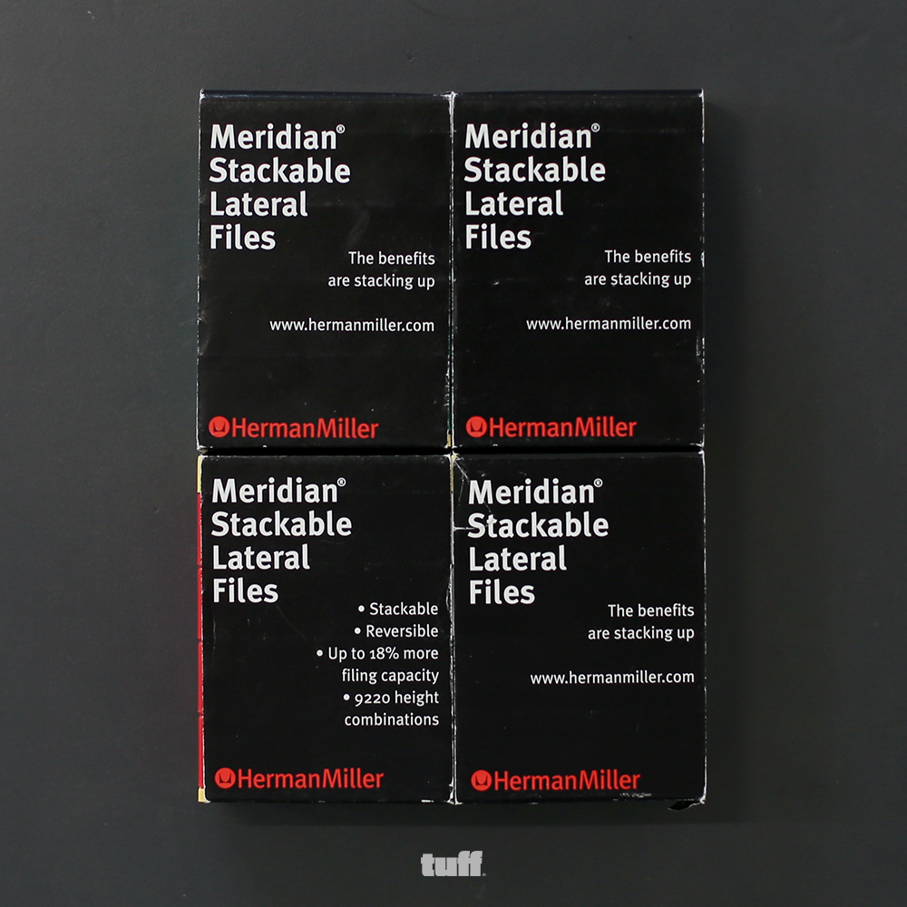 HERMANMILLER MERIDIAN STACKABLE LATERAL FILES PROMO BLOCK